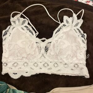 Free people inspired lace bra